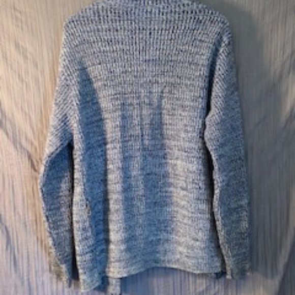 1970's blue cardigan sweater - Picture 3 of 6